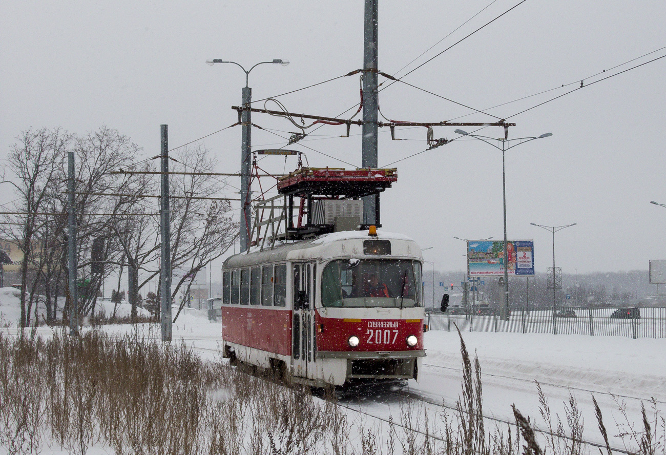 Самара, Tatra T3SU (двухдверная) № 2007