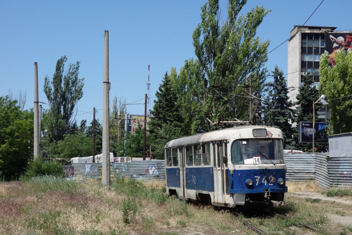 Запорожье, Tatra T3SU № 742