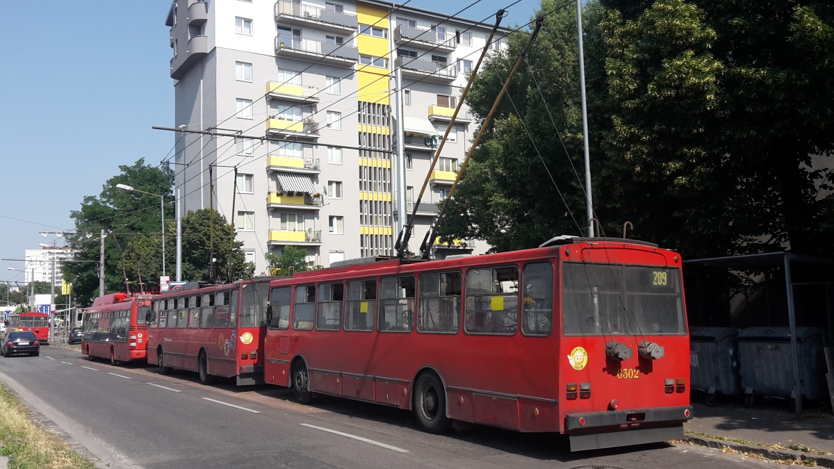 Братислава, Škoda 14Tr10/6 № 6302; Братислава, Škoda 14TrM № 6301