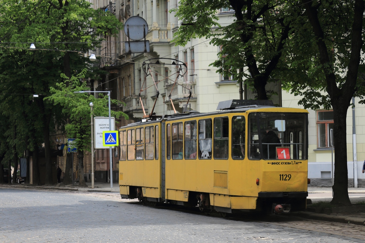 利沃夫, Tatra KT4SU # 1129