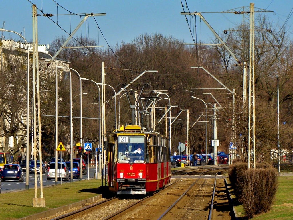 Варшава, Konstal 105Na № 1122