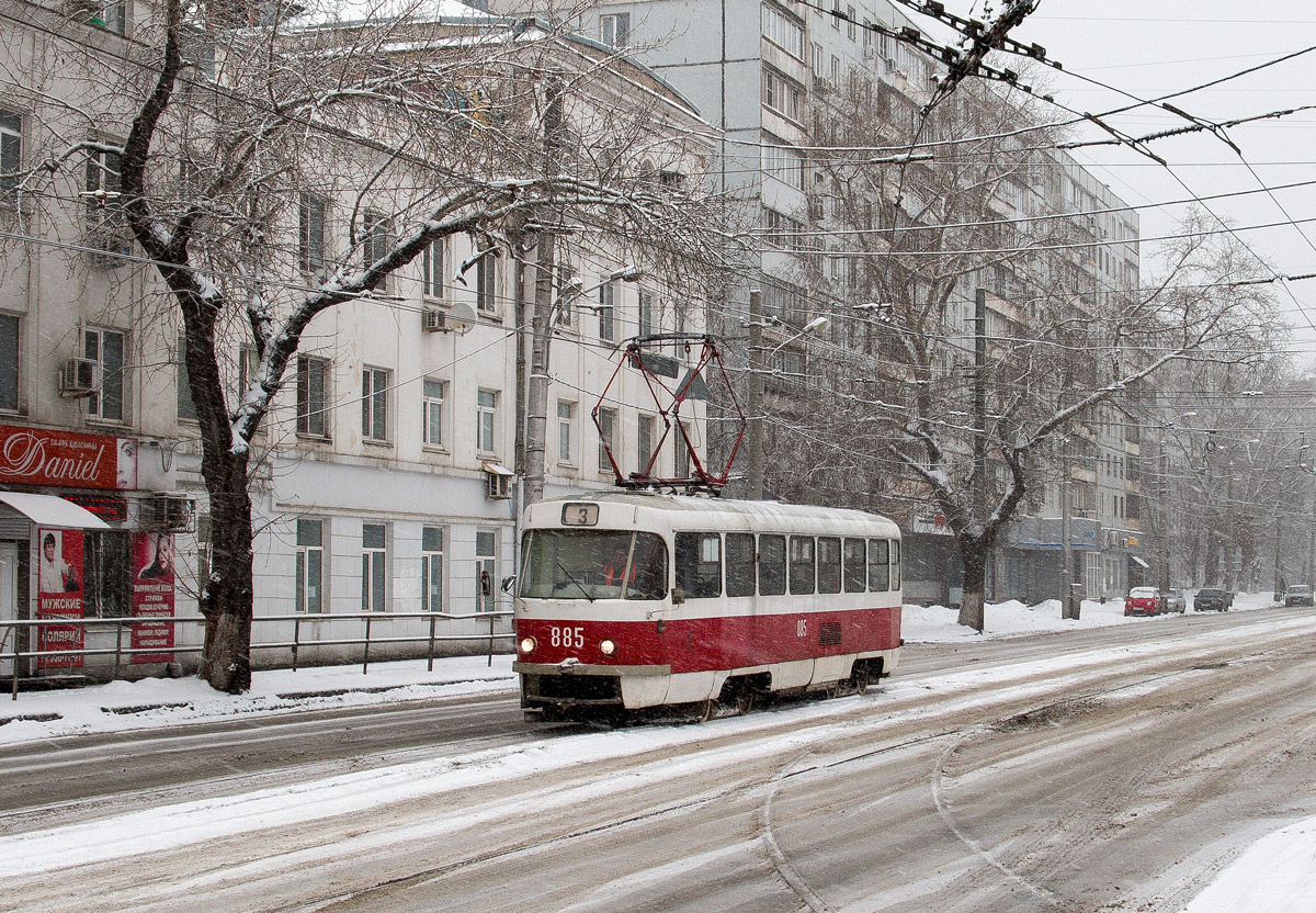 Самара, Tatra T3SU № 885