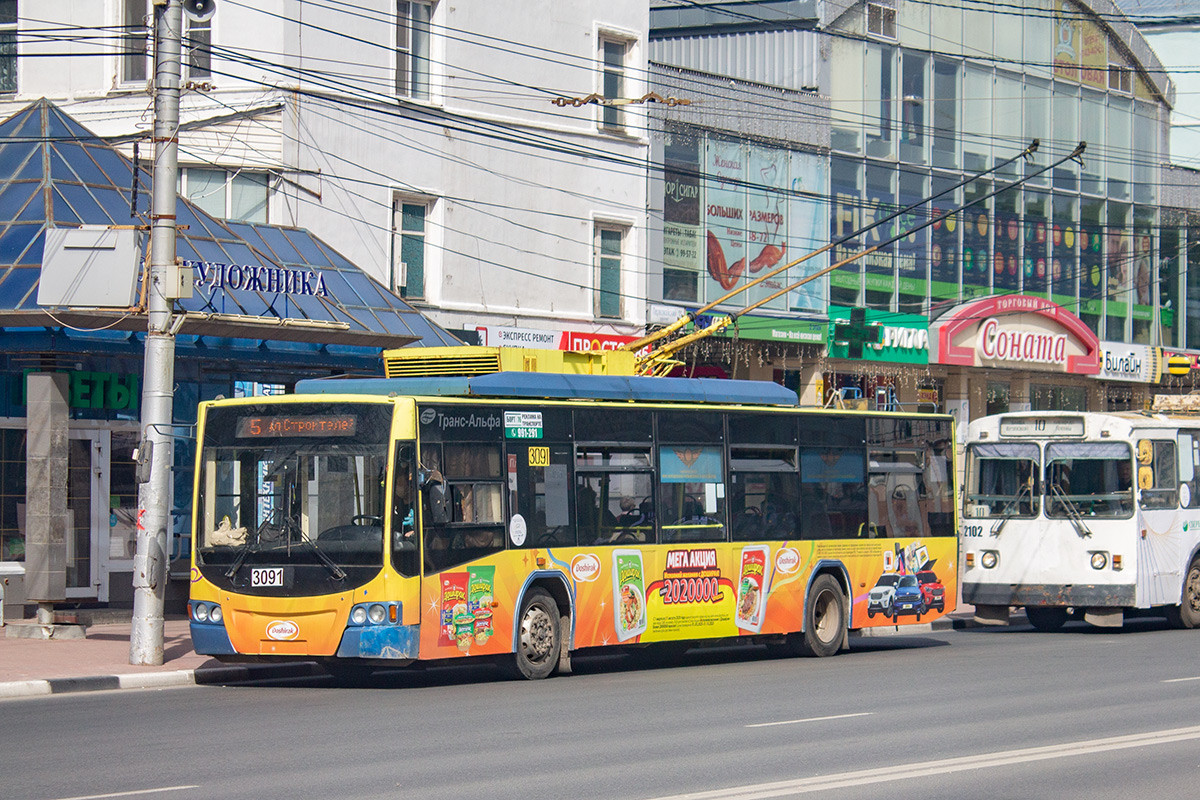 Рязань, ВМЗ-5298.01 «Авангард» № 3091