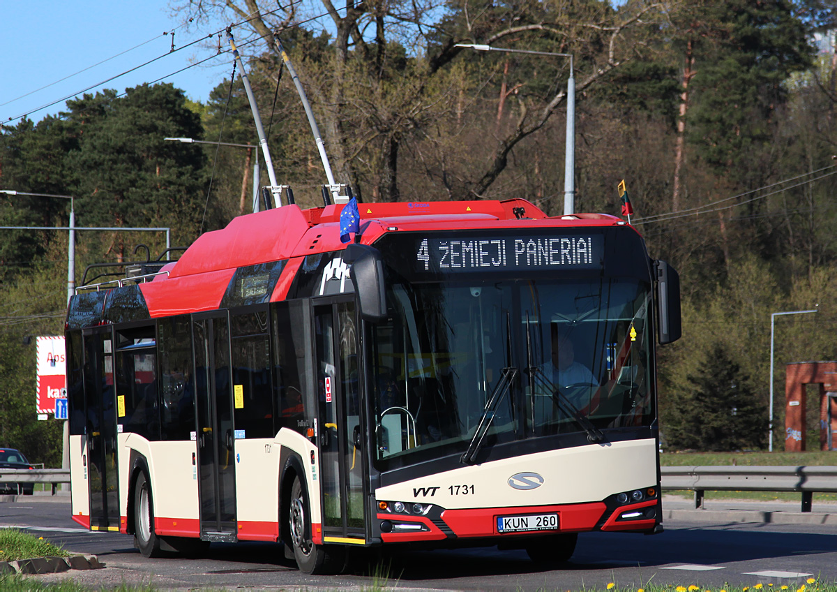 Вільнюс, Solaris Trollino IV 12 Škoda № 1731