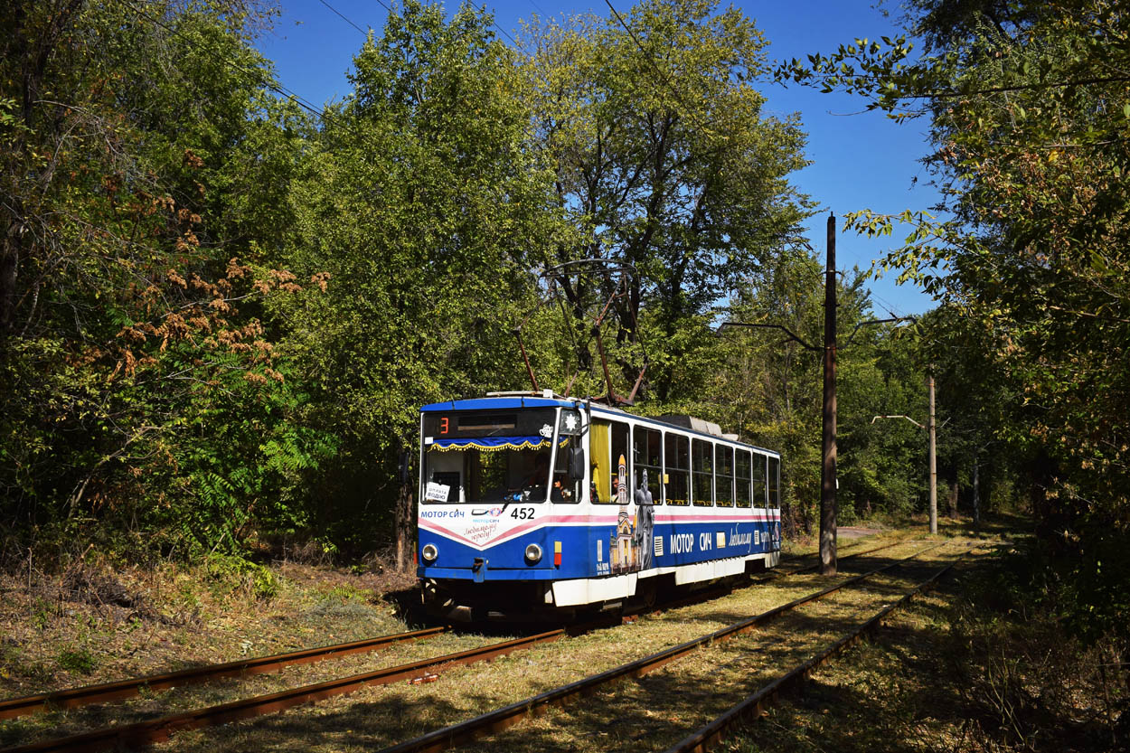 Zaporizzsja, Tatra T6B5SU — 452