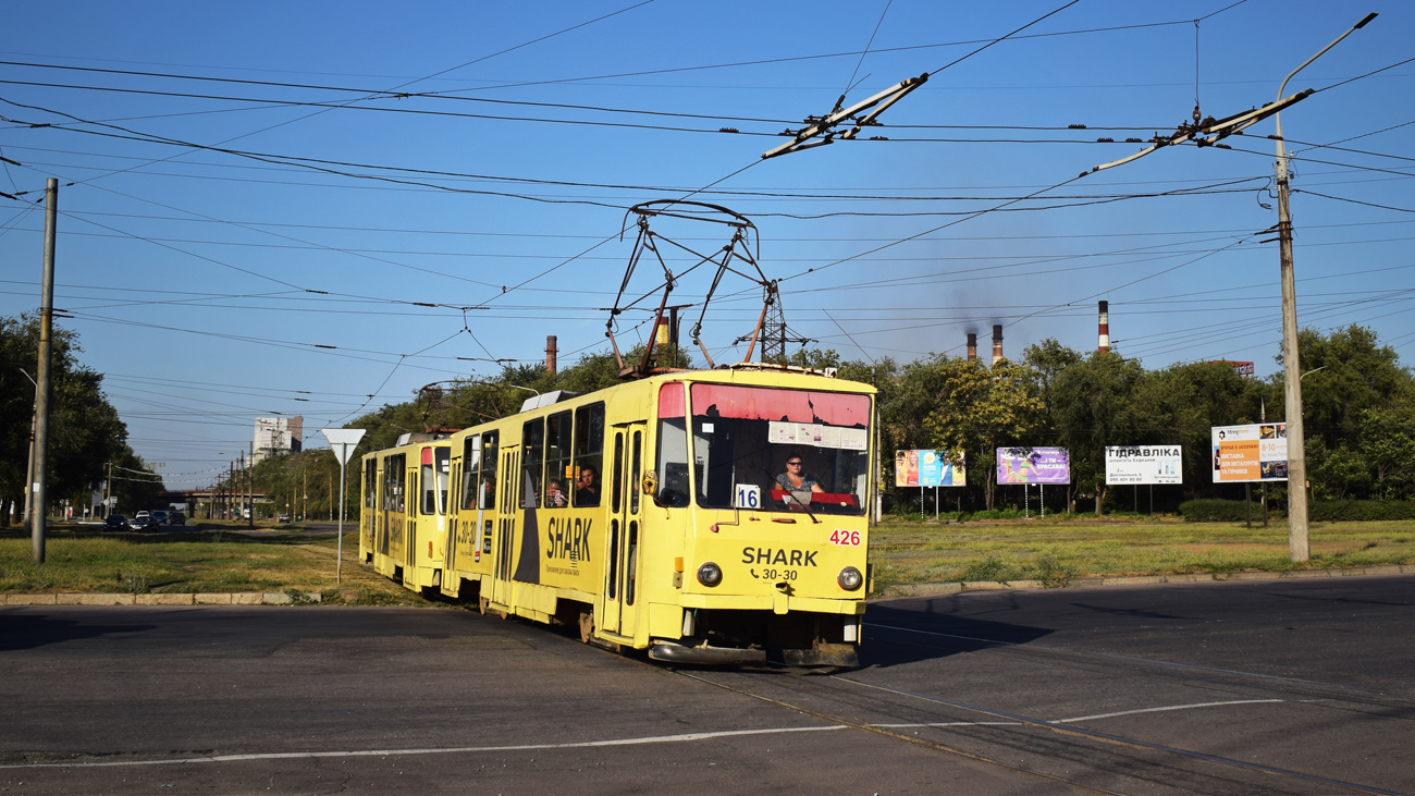 Запорожье, Tatra T6B5SU № 426