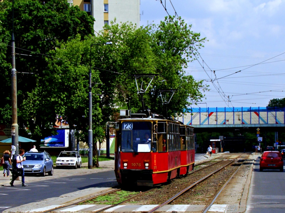 Варшава, Konstal 105Na № 1076
