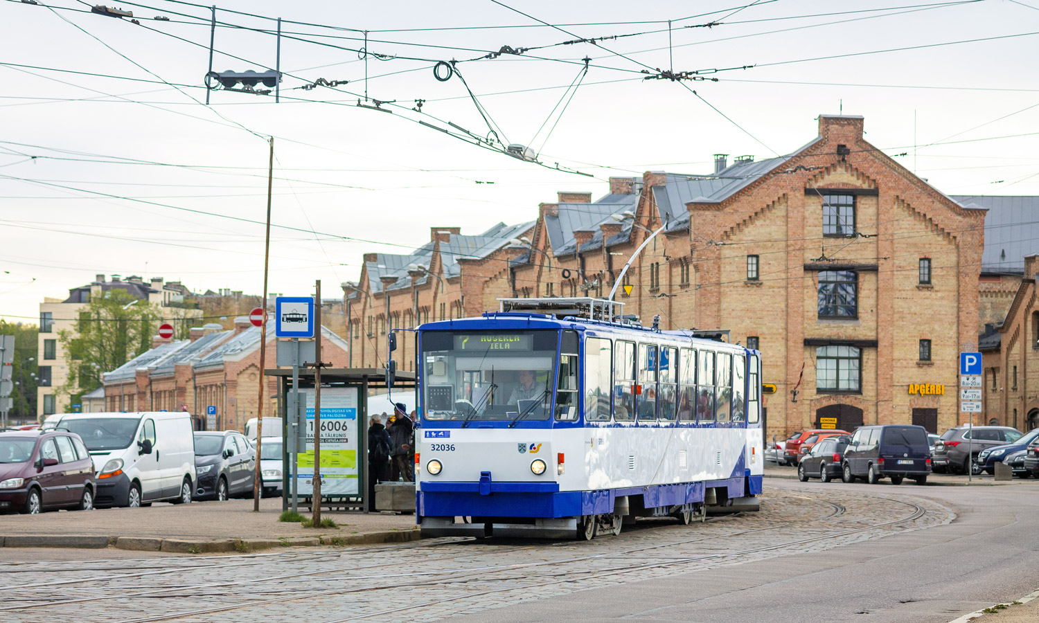 Рига, Tatra T6B5SU № 32036