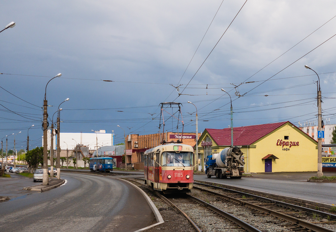 Ижевск, Tatra T3K № 1185