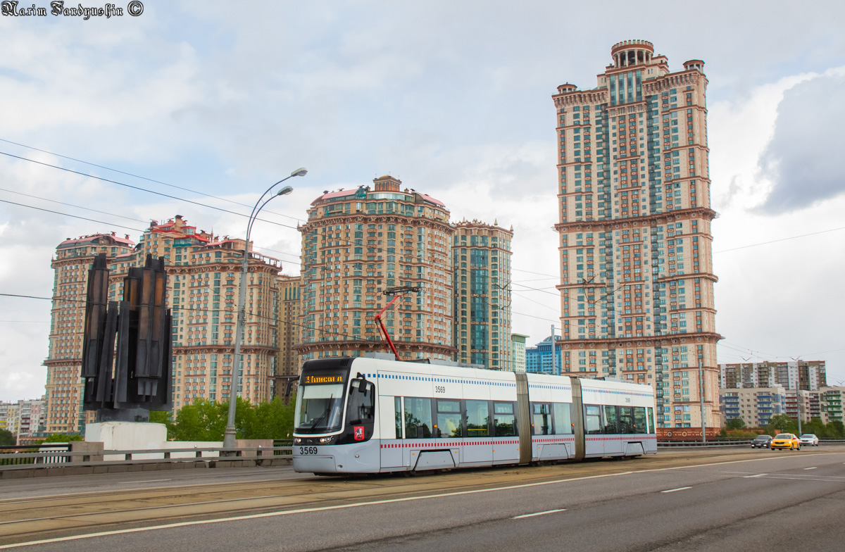 Москва, 71-414 (Pesa Fokstrot) № 3569 Москва, 71-414 (Pesa Fokstrot) № 3569