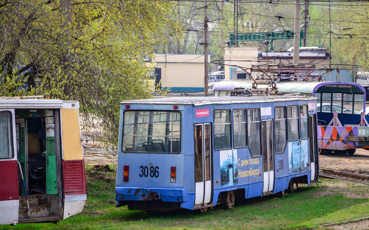 Новосибирск, 71-605 (КТМ-5М3) № 3086
