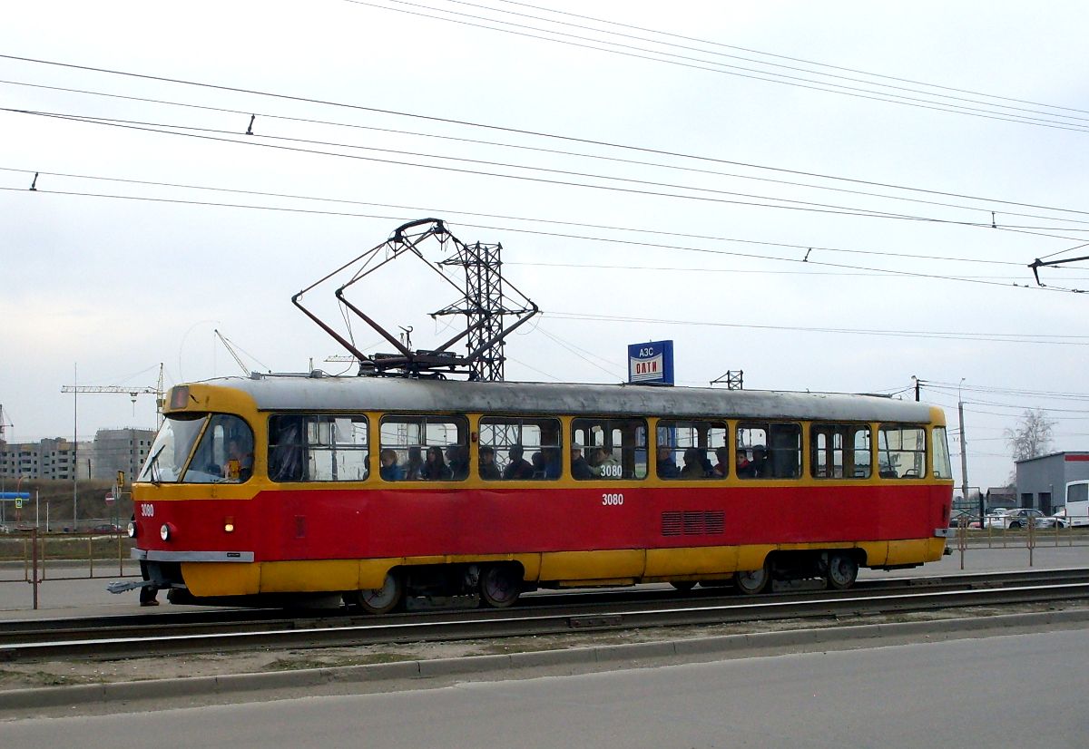 Барнаул, Tatra T3SU № 3080