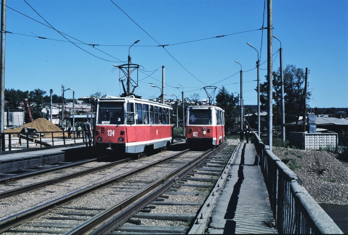 Irkutsk, 71-605 (KTM-5M3) № 134; Irkutsk, 71-605 (KTM-5M3) № 162 Irkutsk, 71-605 (KTM-5M3) № 134; Irkutsk, 71-605 (KTM-5M3) № 162