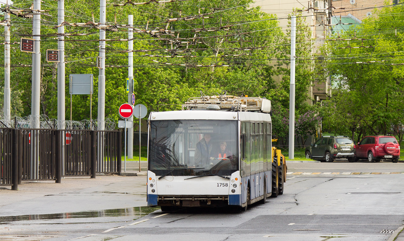 Москва, Тролза-5265.00 «Мегаполис» № 1758
