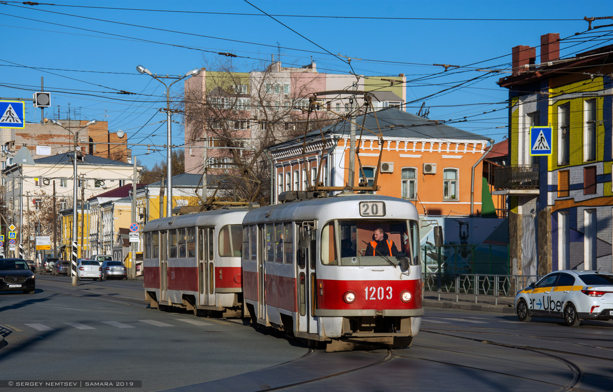 Самара, Tatra T3E № 1203