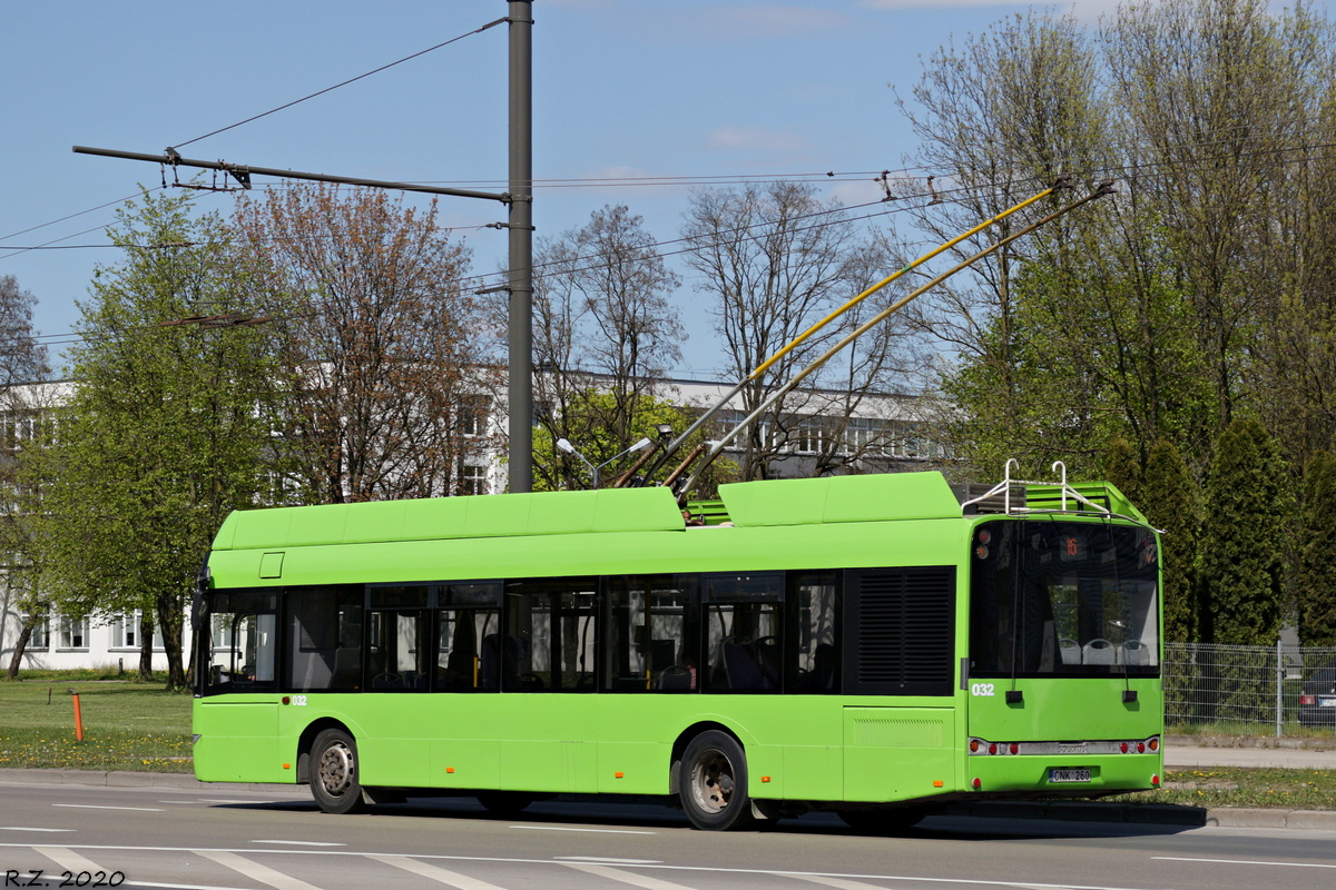 Каунас, Solaris Trollino III 12 AC № 032