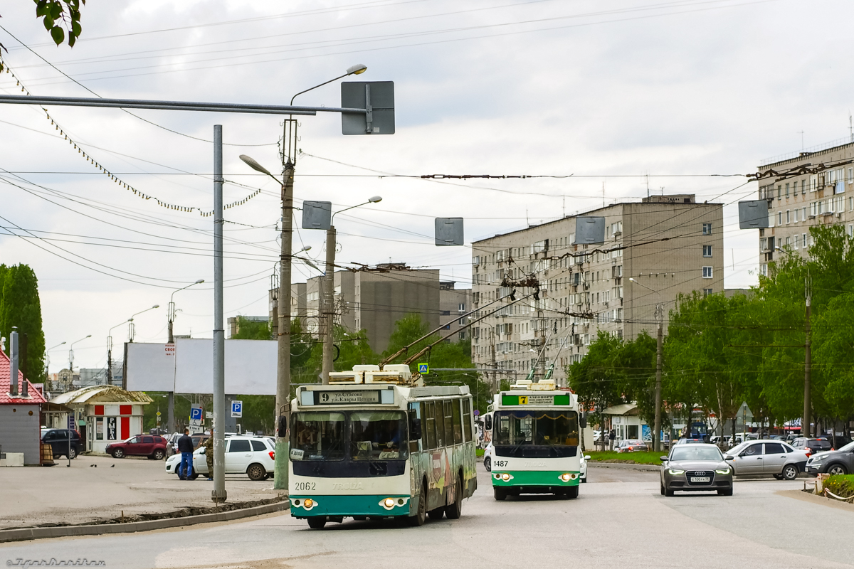 Пенза, ЗиУ-682Г-016.02 № 2062; Пенза, ЗиУ-682Г-016.02 № 1487
