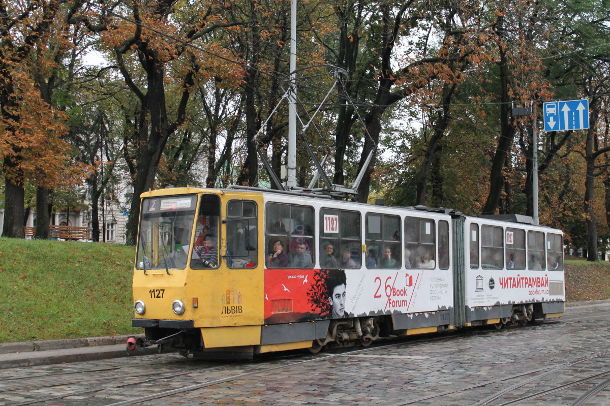 Lviv, Tatra KT4SU № 1127