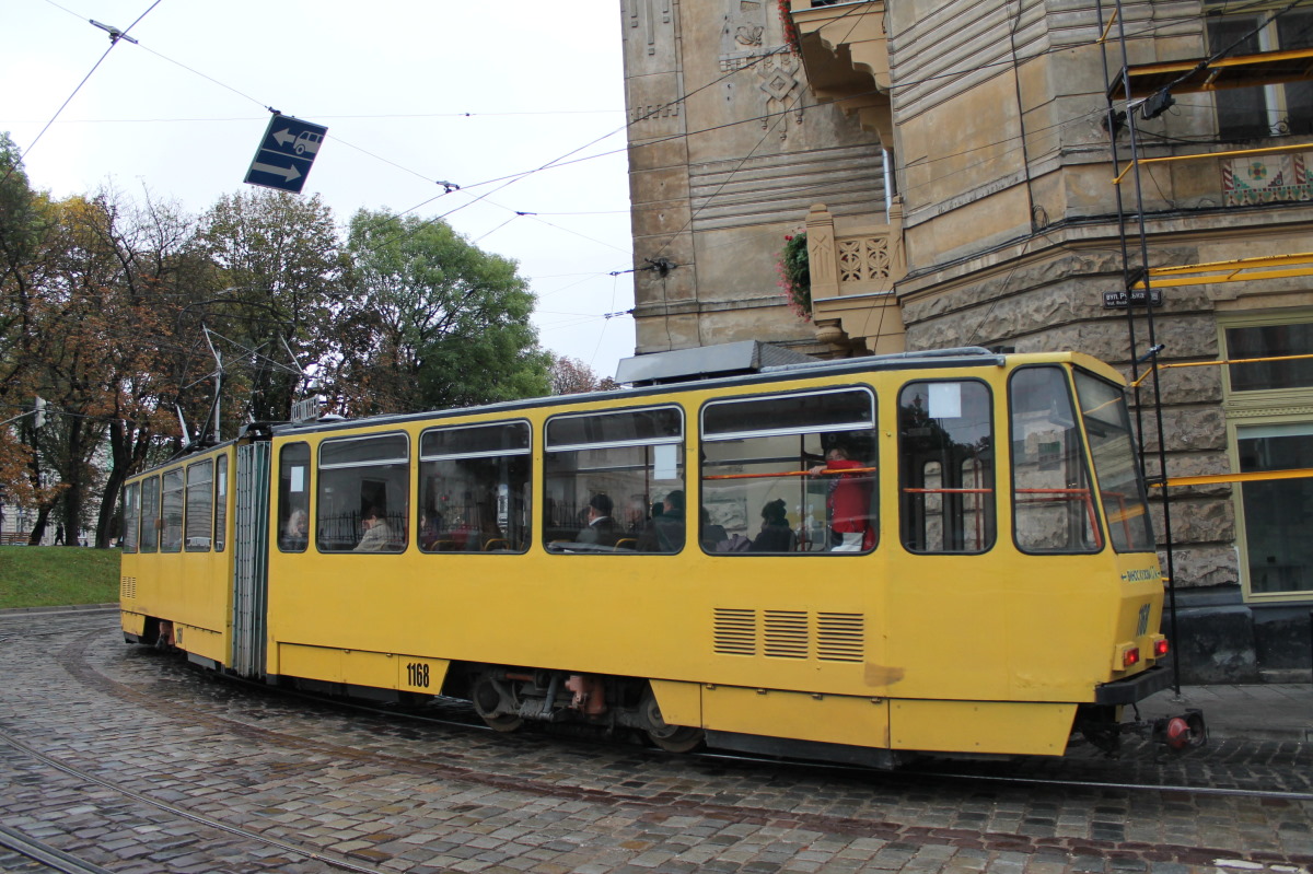 Lviv, Tatra KT4D # 1168
