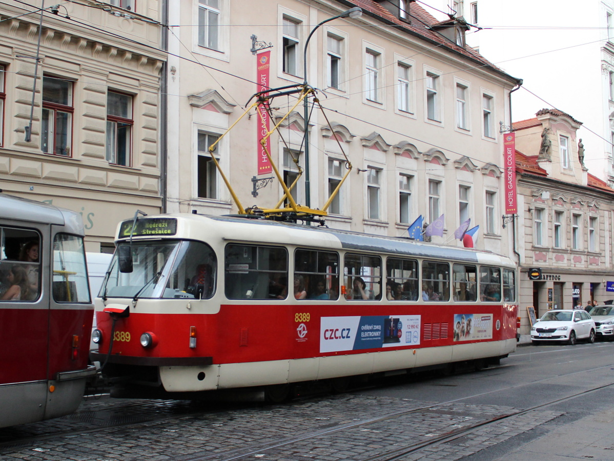 Prague, Tatra T3R.P N°. 8389