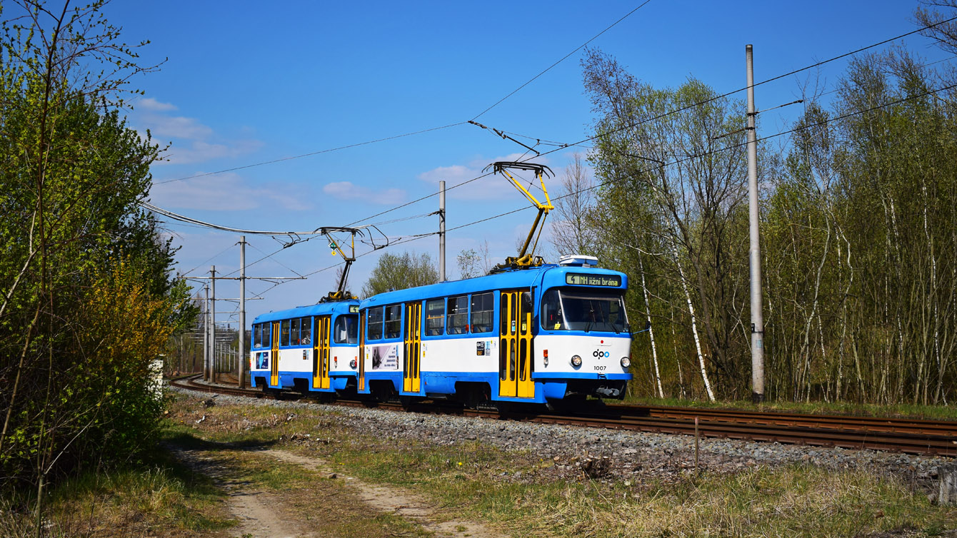 Острава, Tatra T3R.P № 1007