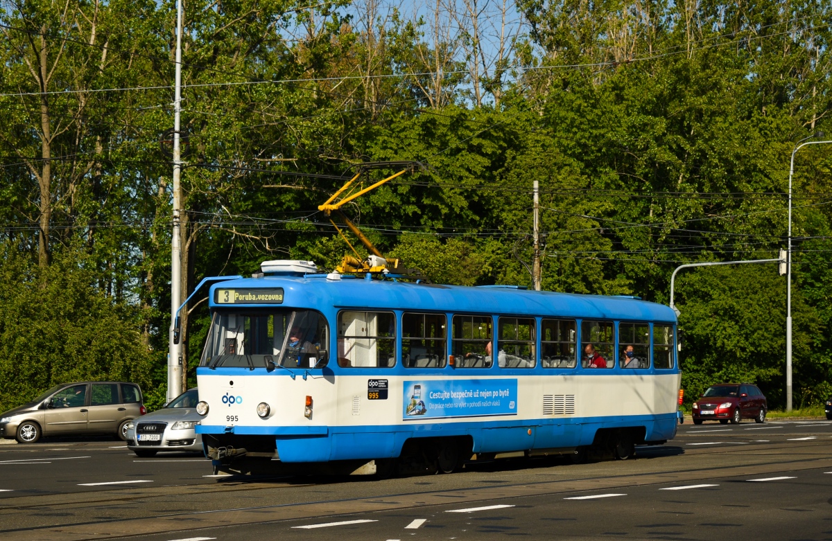 Острава, Tatra T3R.P № 995