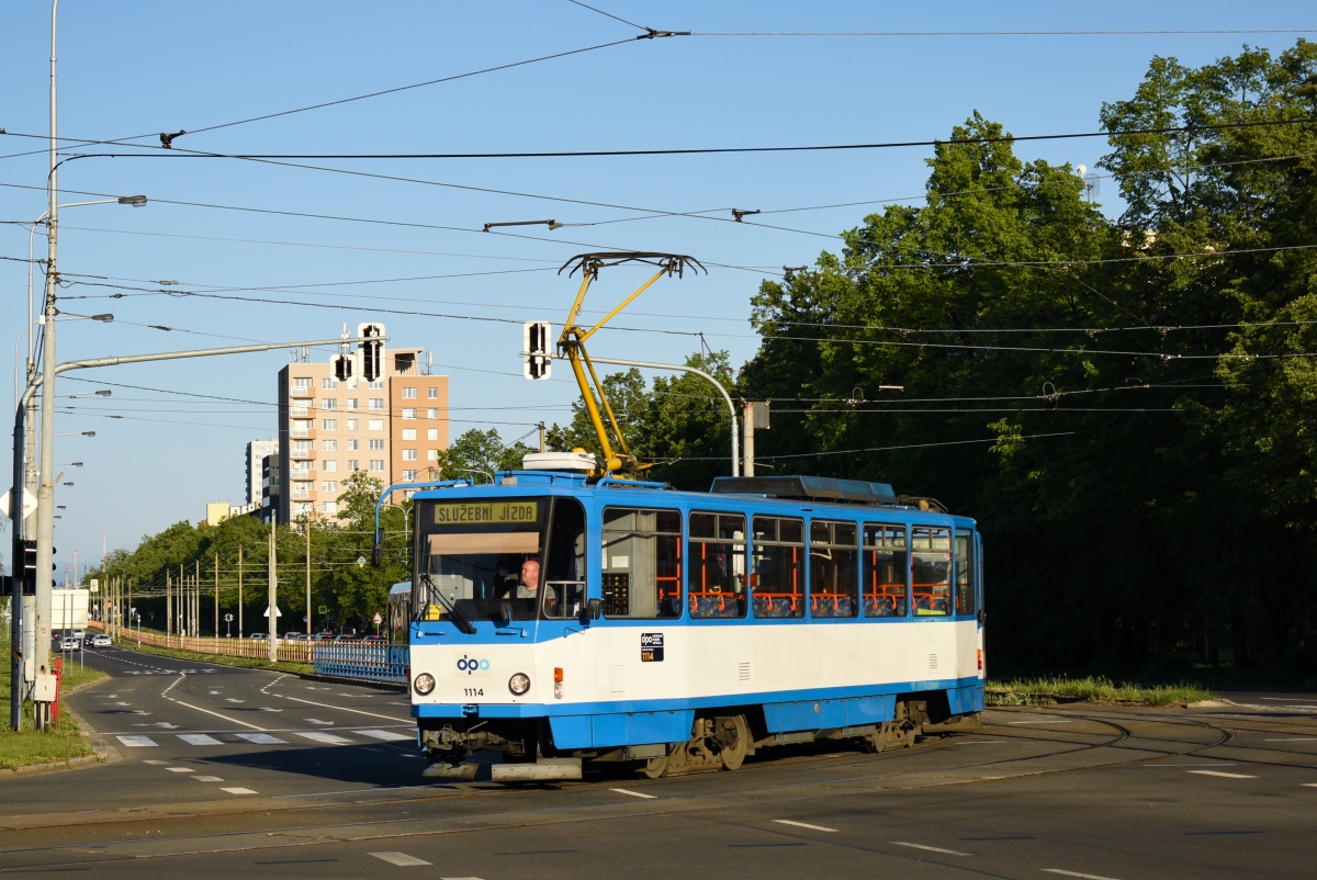 Острава, Tatra T6A5 № 1114