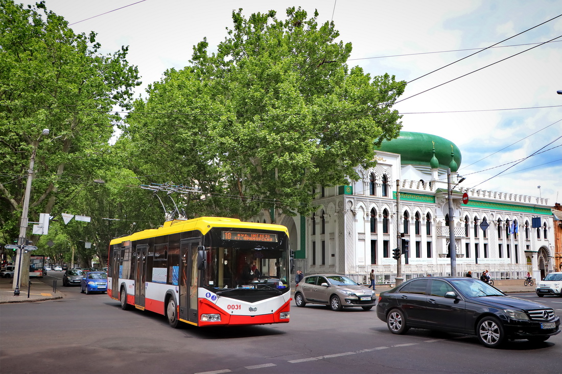 Одесса, БКМ 321 № 0031