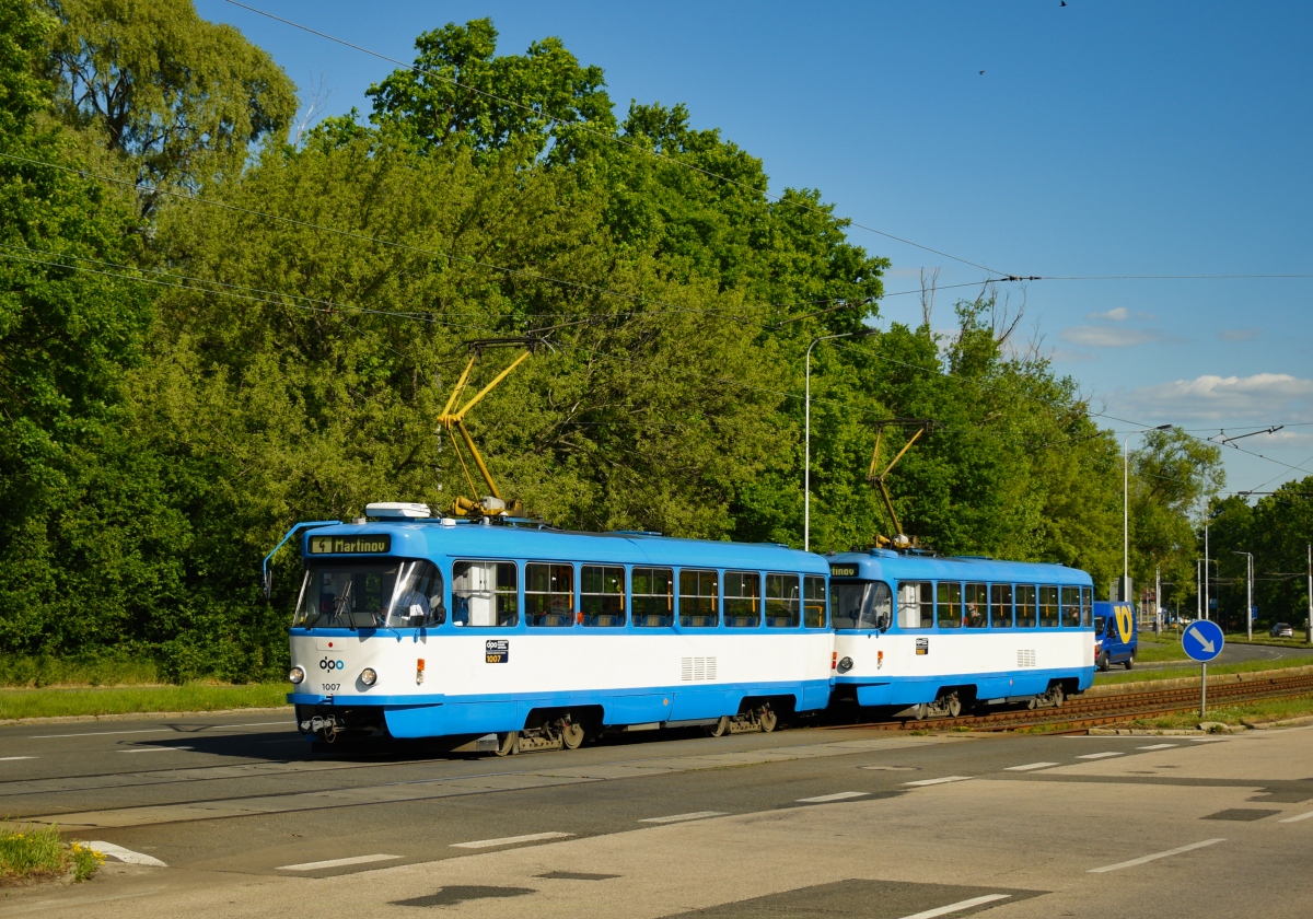 Острава, Tatra T3R.P № 1007