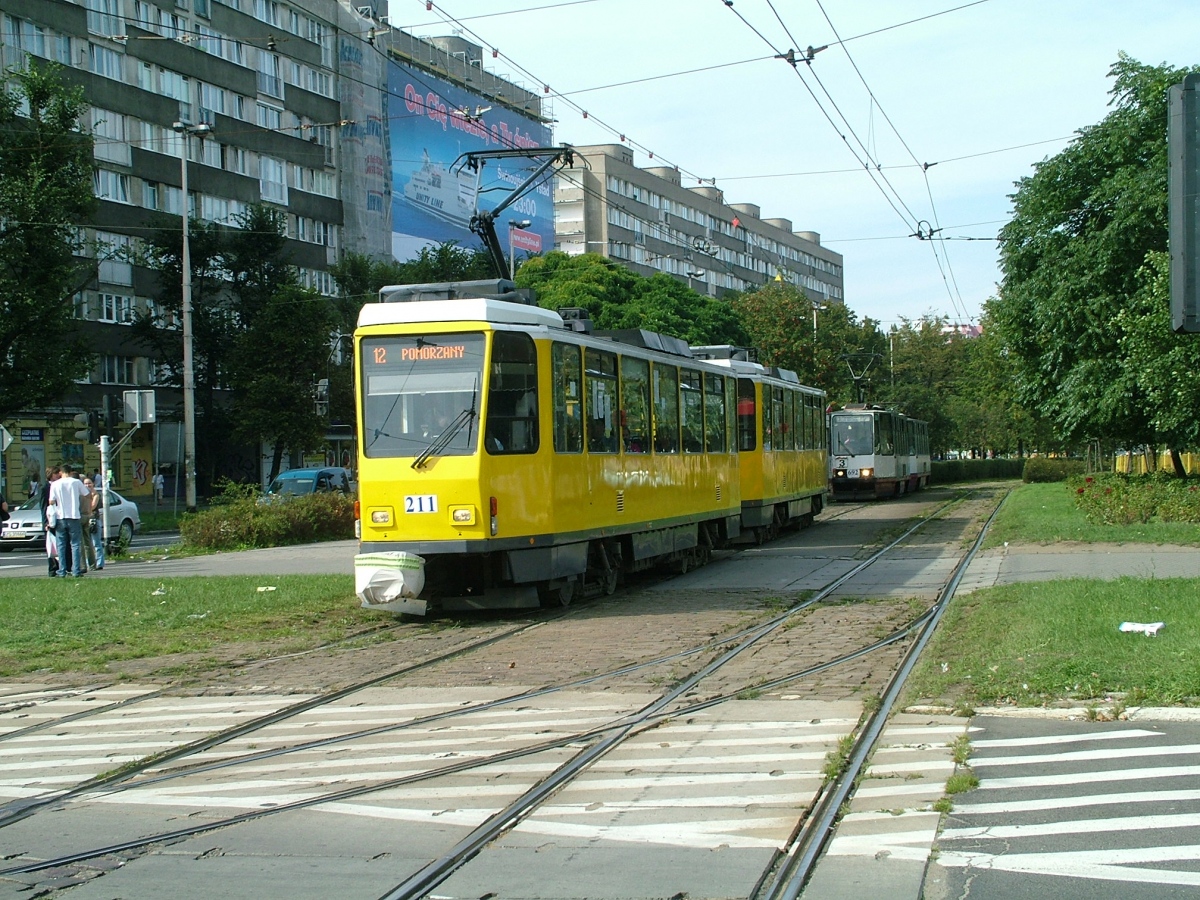 Щецин, Tatra T6A2M № 211
