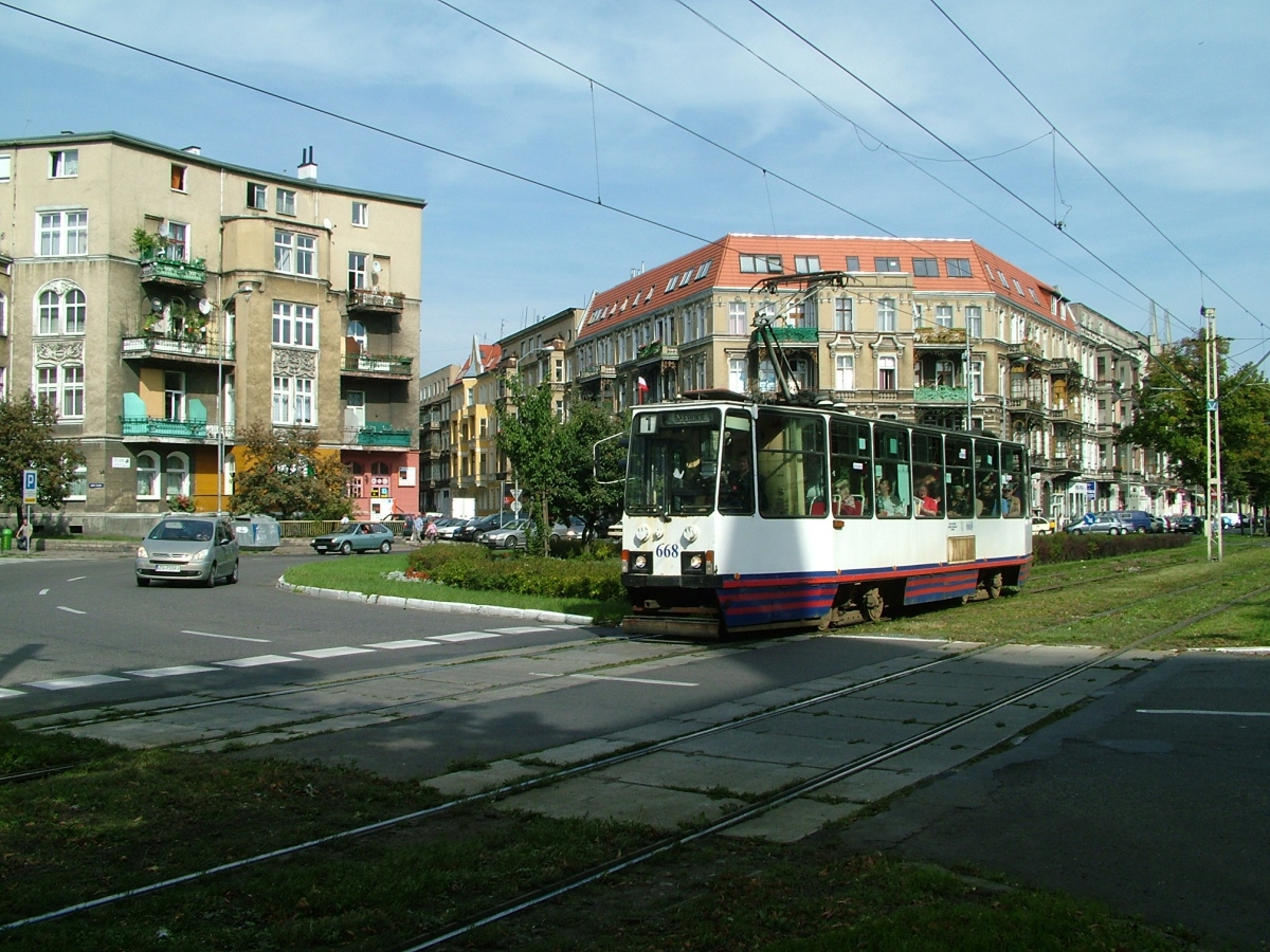 Szczecin, Konstal 105N # 668