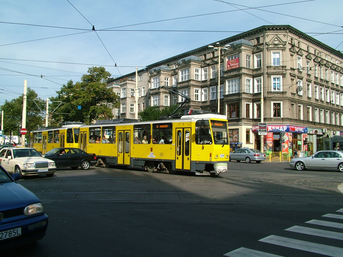 Щецин, Tatra T6A2M № 209