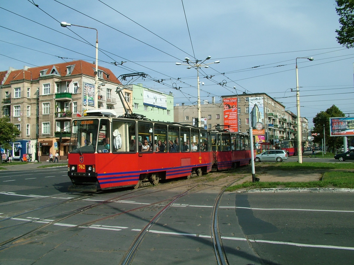 Щецин, Konstal 105Na № 762
