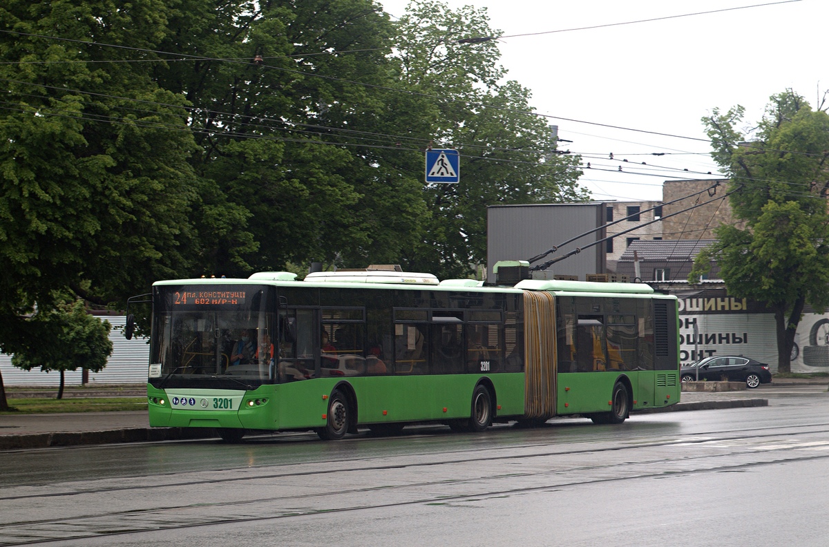 Харьков, ЛАЗ E301D1 № 3201