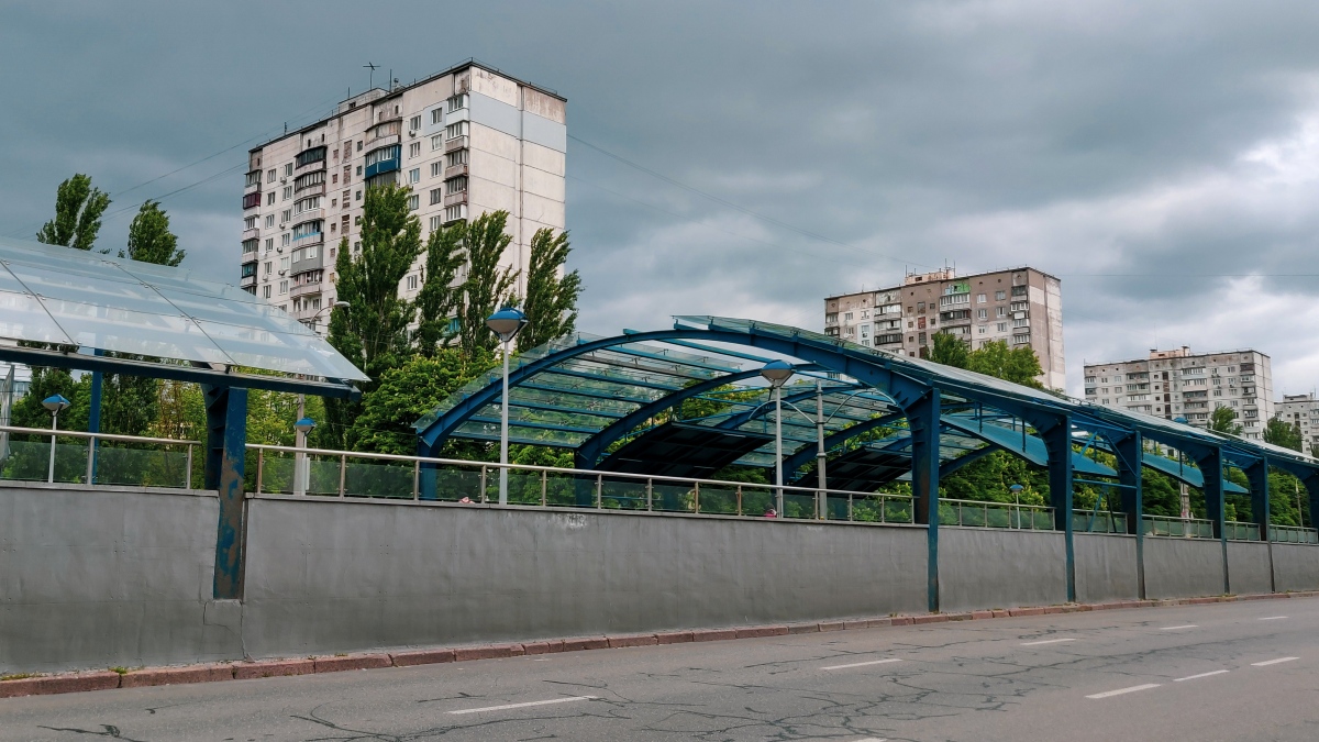 Київ — Зупиночні знаки, павільйони й покажчики; Київ — Трамвайні лінії: Швидкісний трамвай