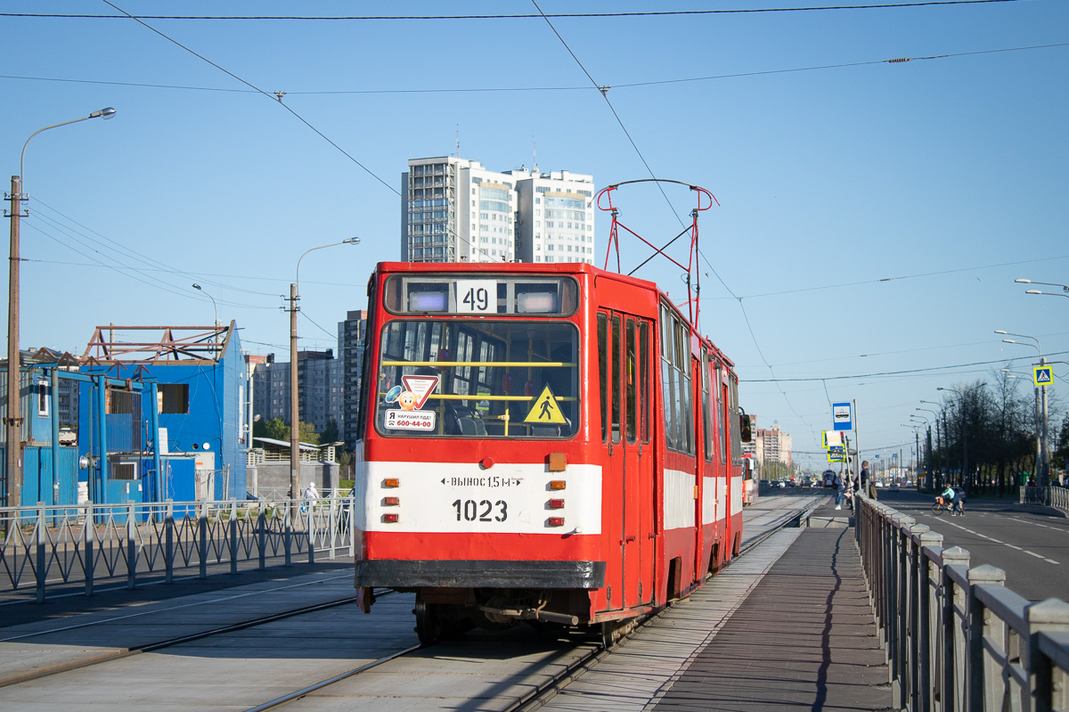 Санкт-Петербург, ЛВС-86К № 1023