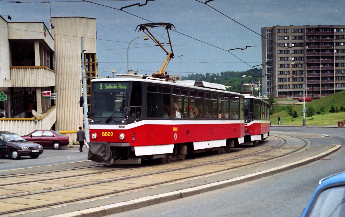 Прага, Tatra T6A5 № 8602