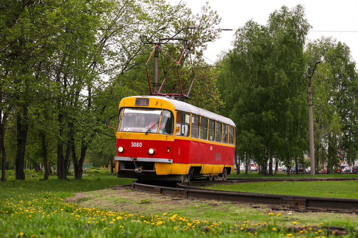 Барнаул, Tatra T3SU № 3080