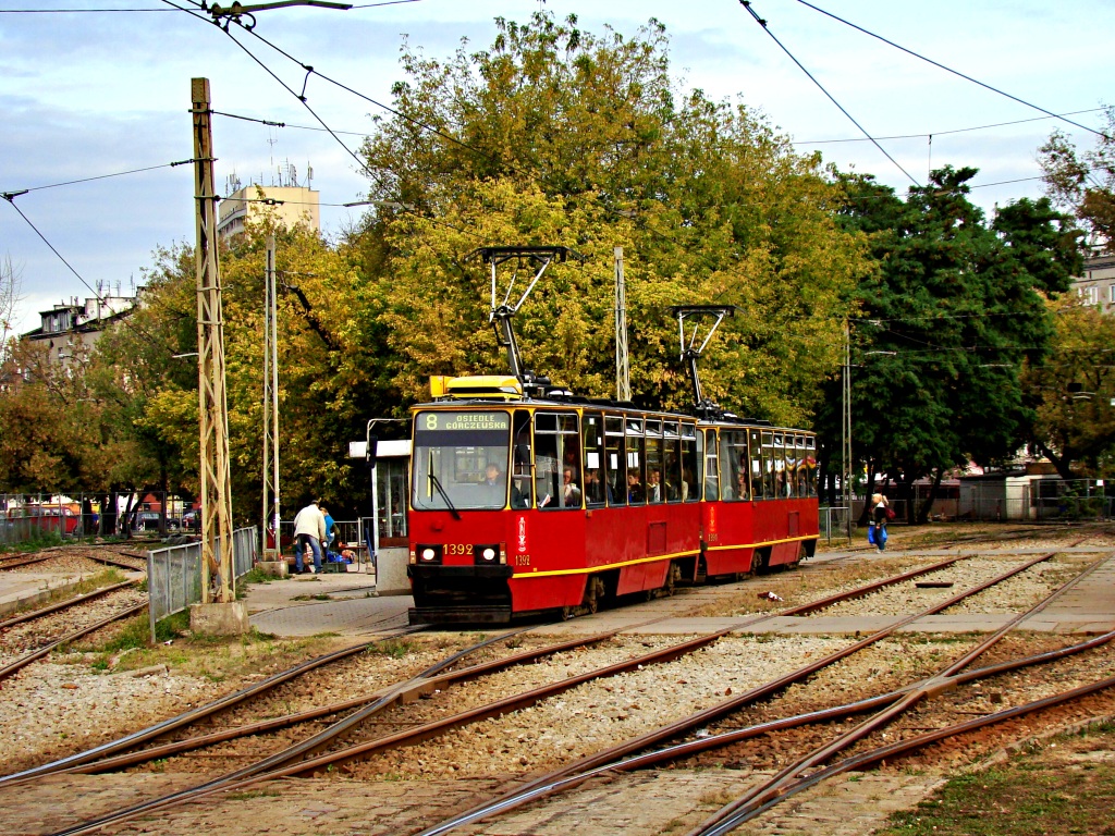 Варшава, Konstal 105N-MW № 1392