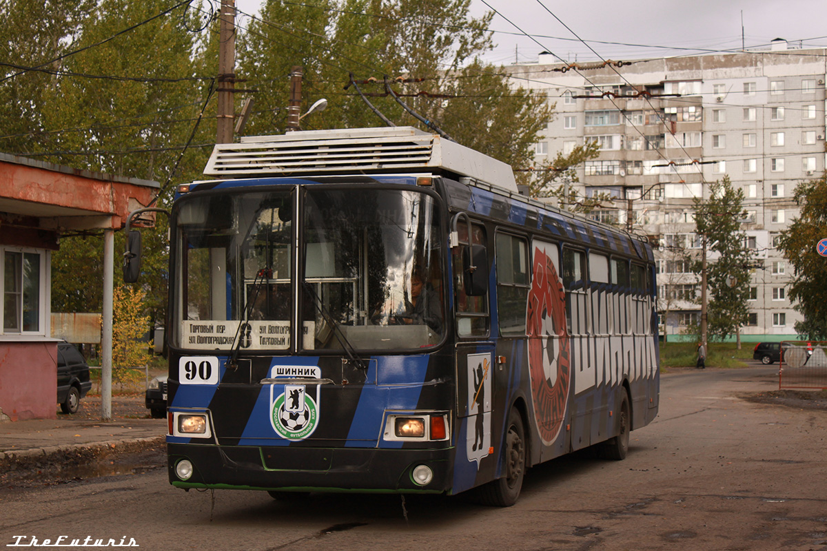 Ярославль, ЛиАЗ-5280 (ВЗТМ) № 90 Ярославль, ЛиАЗ-5280 (ВЗТМ) № 90