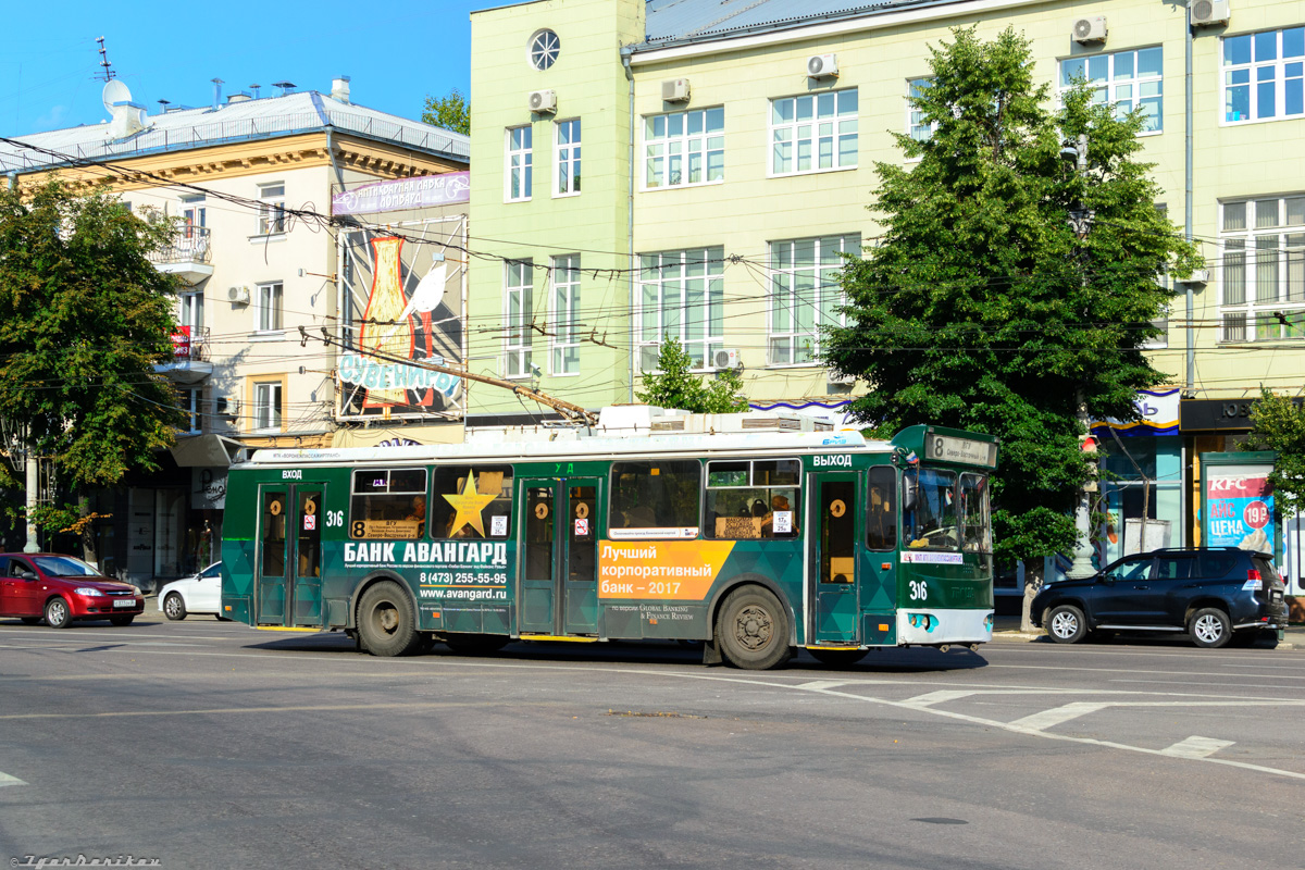 Воронеж, ЗиУ-682Г-016.02 № 316