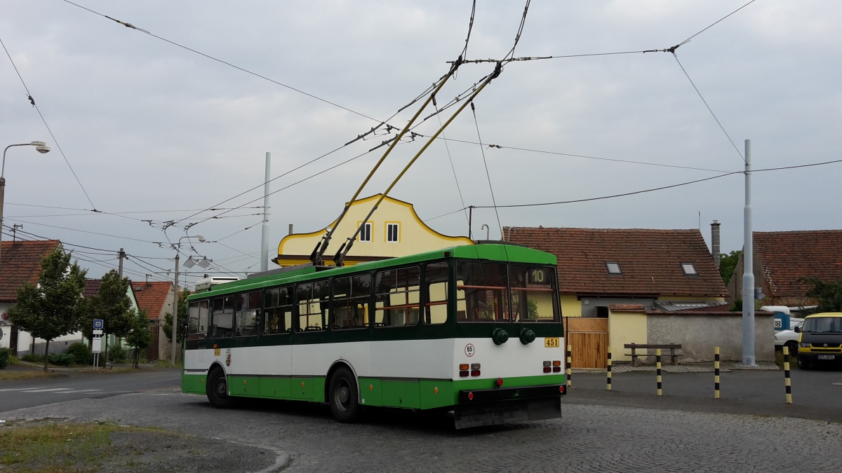 Пльзень, Škoda 14TrM № 451