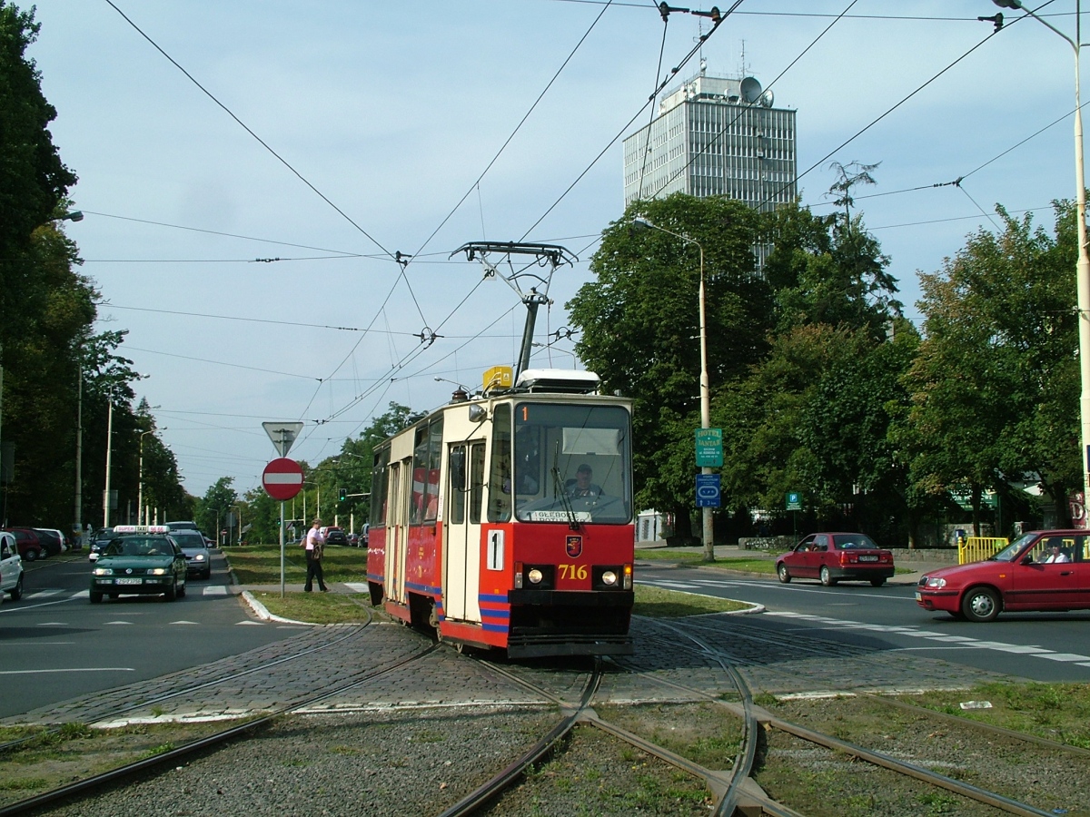 Щецин, Konstal 105N № 716