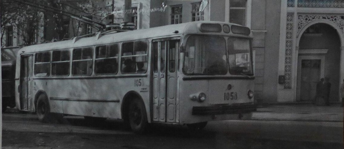 Душанбе, ЗиУ-5Д № 1058; Душанбе — Исторические фотографии — Душанбе; Душанбе — Фотоархив Гафура Шерматова