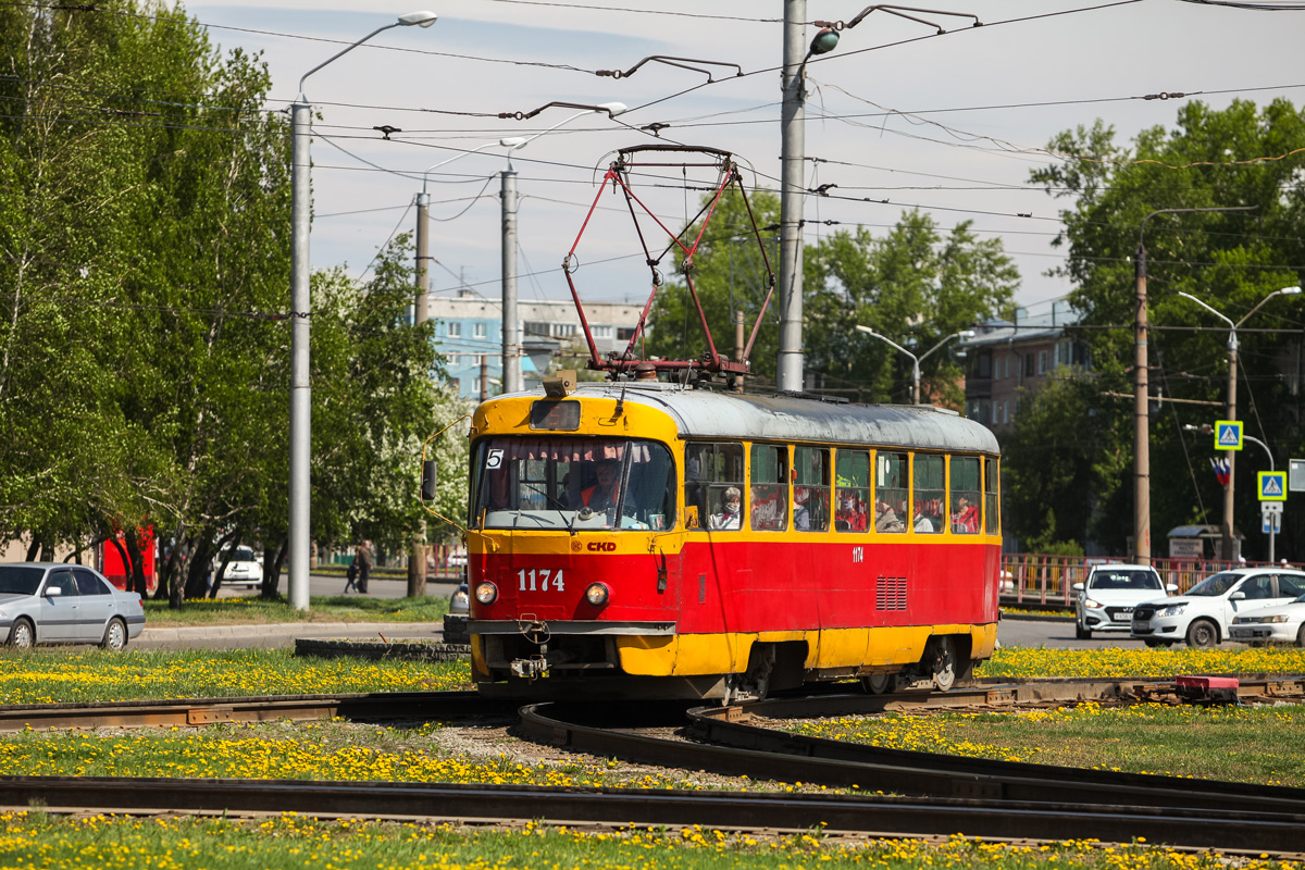 Barnaul, Tatra T3SU nr. 1174