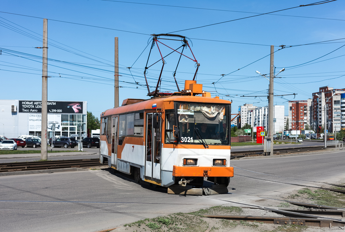 Барнаул, Tatra T3SU КВР Барнаул № 3021