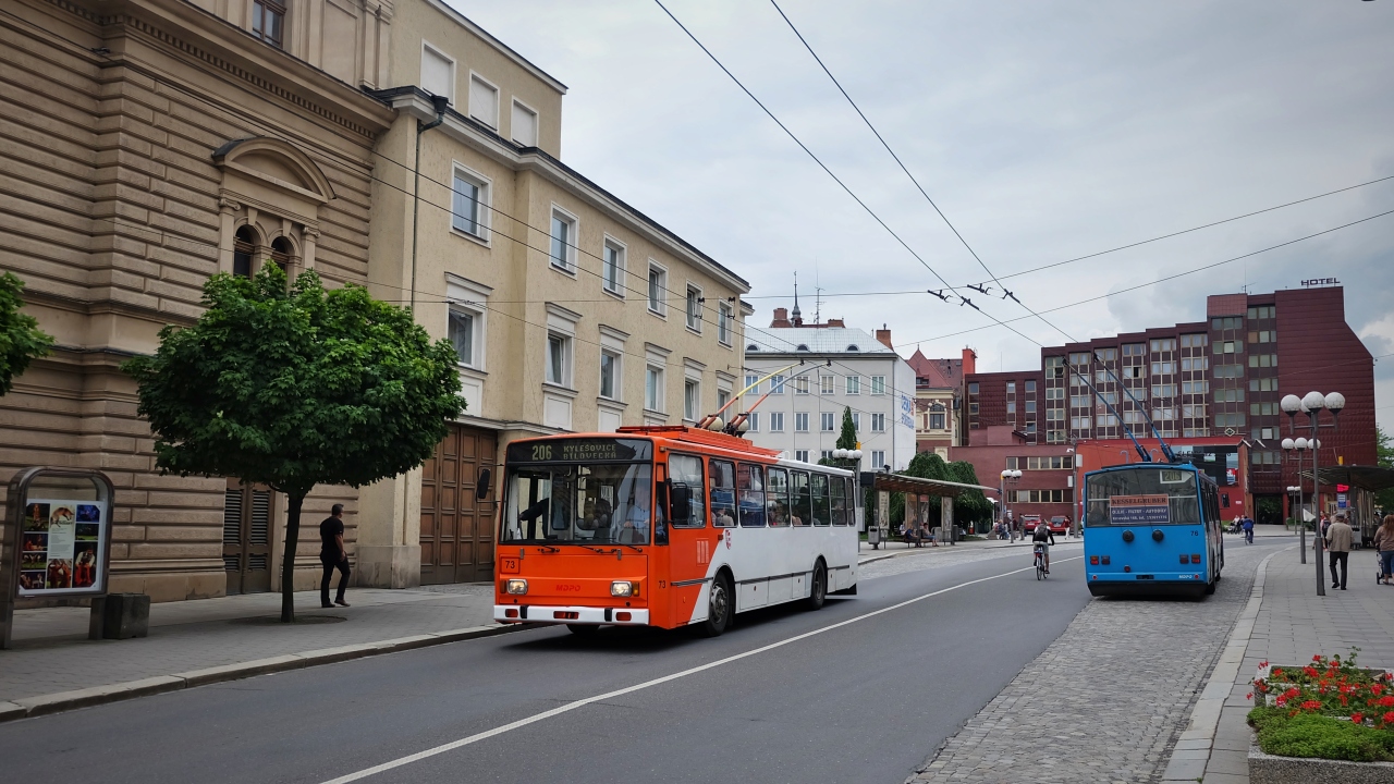 Опава, Škoda 14Tr17/6M № 73; Опава, Škoda 14Tr17/6M № 76