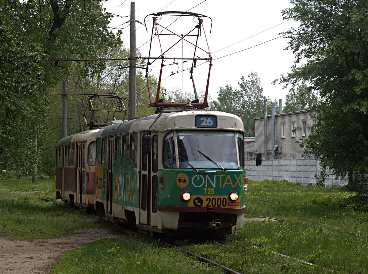 Харьков, Tatra T3SU № 725 Харьков, Tatra T3SU № 725
