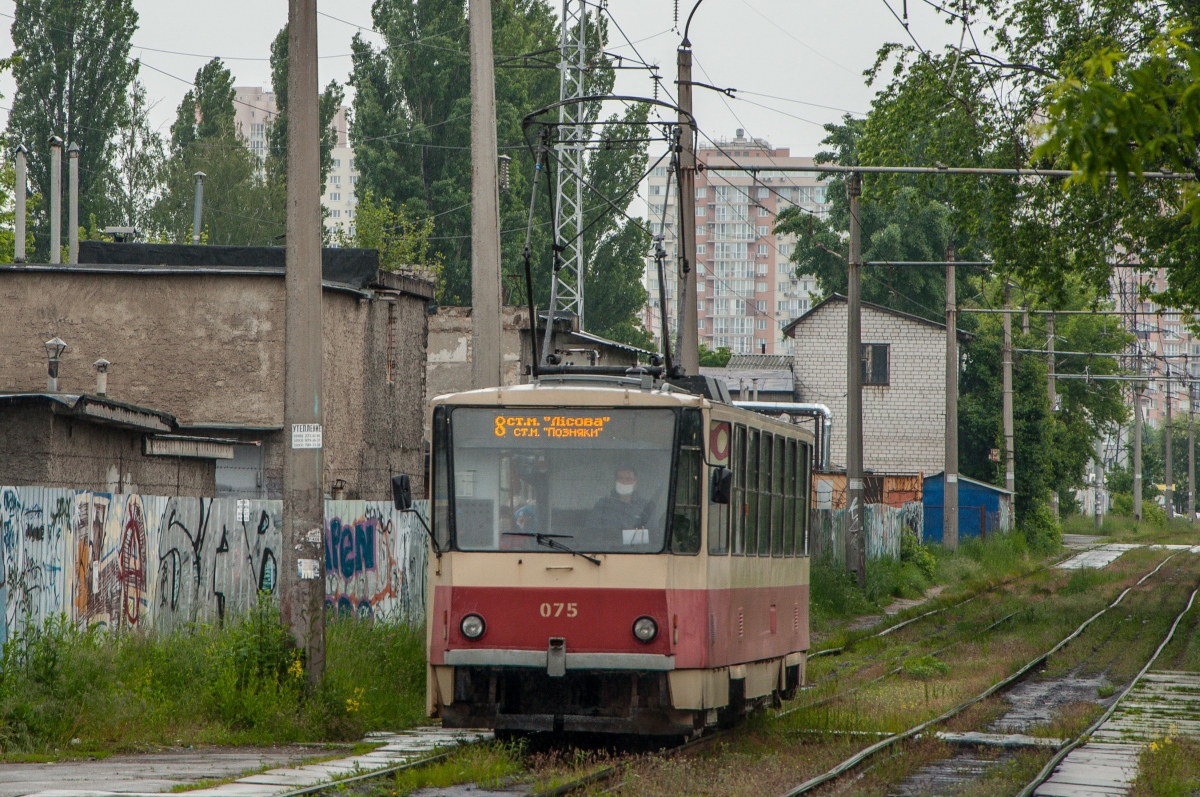 Kijów, Tatra T6B5SU Nr 075