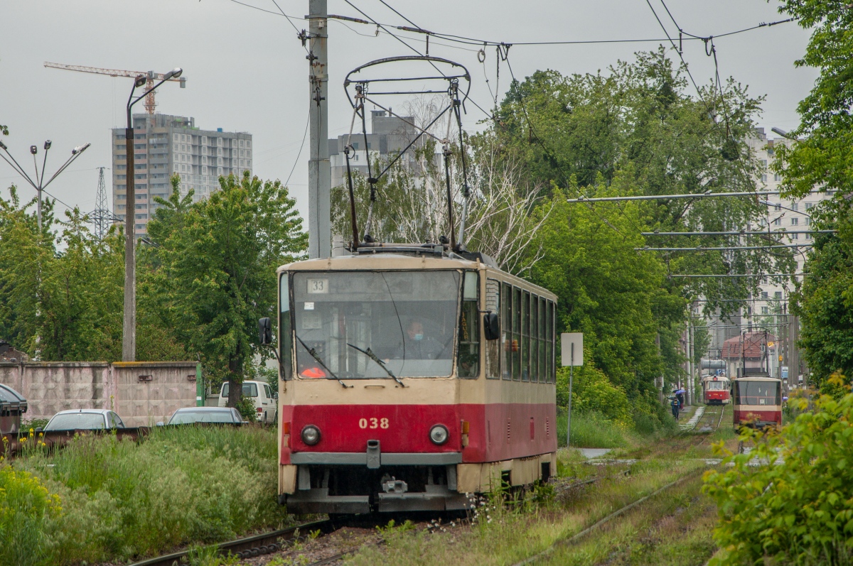 Киев, Tatra T6B5SU № 038